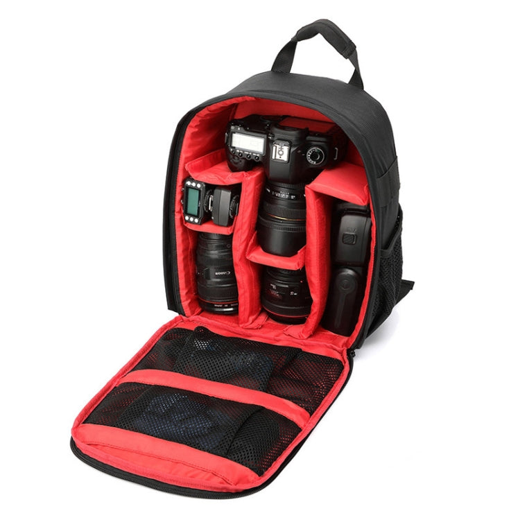 INDEPMAN DL-B012 Portable Outdoor Sports Backpack Camera Bag for GoPro, SJCAM, Nikon, Canon, Xiaomi Xiaoyi YI, Size: 27.5 * 12.5 * 34 cm(Red) - free shipping - PMC TechLife - Order now!