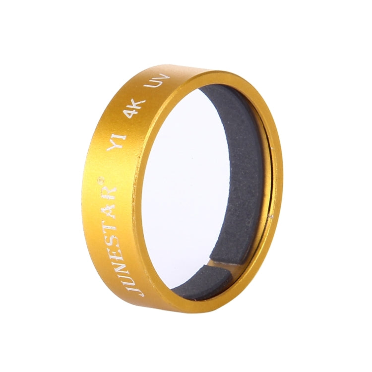JUNESTAR for Xiaomi Xiaoyi Yi II 4K Sport Action Camera Proffesional UV Filter(Gold) - Lens Filter by JSR | Online Shopping South Africa | PMC Jewellery | Buy Now Pay Later Mobicred