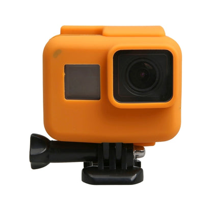 Original for GoPro HERO5 Silicone Border Frame Mount Housing Protective Case Cover Shell(Orange) - Silicone Cases by PMC Jewellery | Online Shopping South Africa | PMC Jewellery | Buy Now Pay Later Mobicred