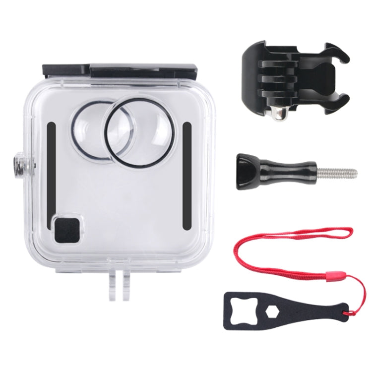 40m Waterproof Housing Protective Case  for GoPro Fusion, with Buckle Basic Mount & Screw & Wrench - Waterproof Cases by PMC Jewellery | Online Shopping South Africa | PMC Jewellery | Buy Now Pay Later Mobicred