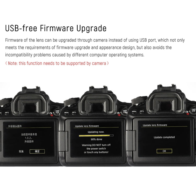 YONGNUO YN50MM F1.8C II F1.8 Auto Focus Lens for Canon EF Mount New Lens (Black) - free shipping - PMC TechLife - Order now!