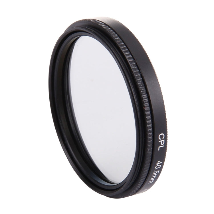 JUNESTAR 4 in 1 Proffesional 40.5mm Lens Filter(CPL + UV) & Waterproof Housing Case Adapter Ring & Lens Protective Cap for GoPro HERO4 / 3+ / 3 Sport Action Camera - Lens Filter by JSR | Online Shopping South Africa | PMC Jewellery | Buy Now Pay Later Mobicred