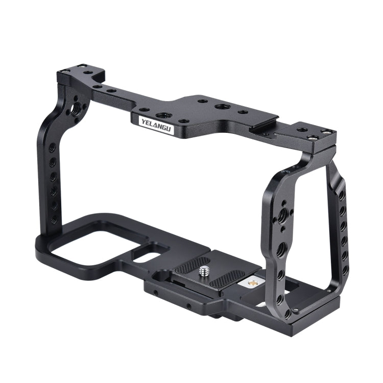 YELANGU C9 YLG0911A-A Video Camera Cage Stabilizer for DJI BMPCC 4K (Black) - Camera Cage by YELANGU | Online Shopping South Africa | PMC Jewellery | Buy Now Pay Later Mobicred