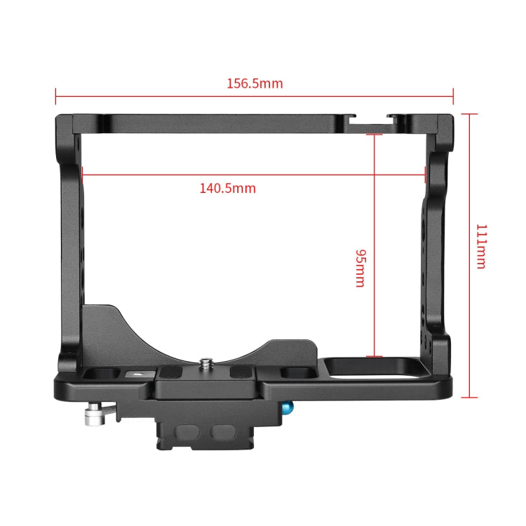 YELANGU C15-A YLG0711A-A01 Video Camera Cage Stabilizer for Nikon Z6 / Z7 (Black) - free shipping - PMC TechLife - Order now!