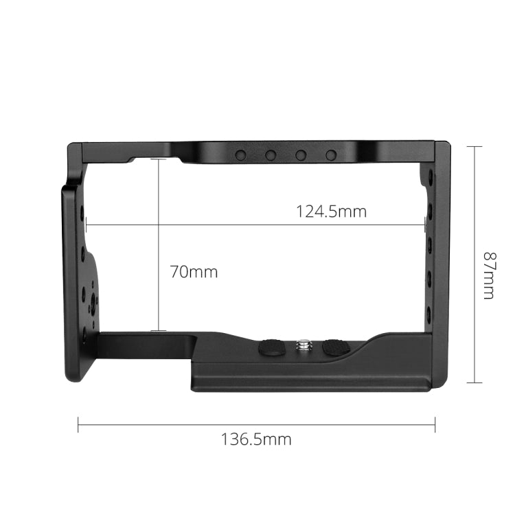 YELANGU C17-A YLG0913A-B Video Camera Cage Stabilizer for Sony A6600 (Black) - free shipping - PMC TechLife - Order now!