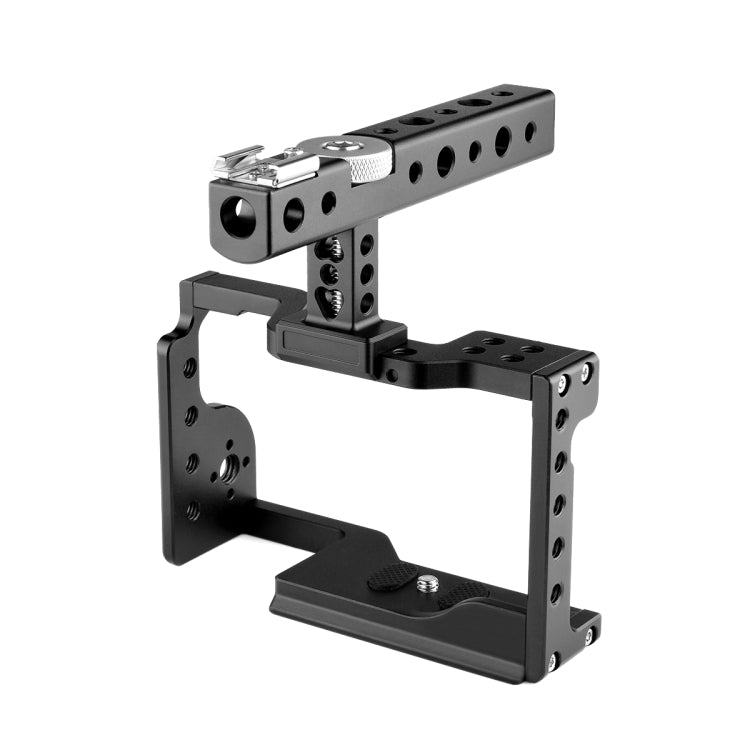YELANGU C17 YLG0913A Video Camera Cage Stabilizer with Handle for Sony A6600 (Black) - free shipping - PMC TechLife - Order now!
