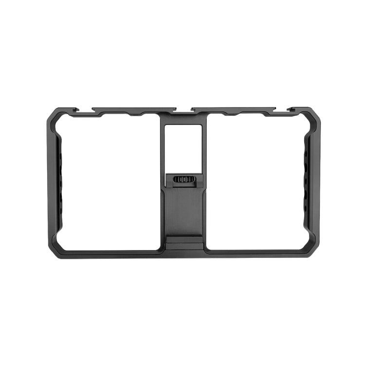 YELANGU  PC06 YLG0909A Vlogging Live Broadcast Smartphone Metal Cage Video Rig Filmmaking Recording Handle Stabilizer Bracket for iPhone, Galaxy, Huawei, Xiaomi, HTC, LG, Google, and Other Smartphones(Black) - free shipping - PMC Jewellery - Order now!
