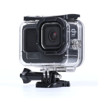 45m Waterproof Housing Protective Case with Buckle Basic Mount & Screw For GoPro HERO10 Black / HERO9 Black - Waterproof Cases by PMC Jewellery | Online Shopping South Africa | PMC Jewellery | Buy Now Pay Later Mobicred