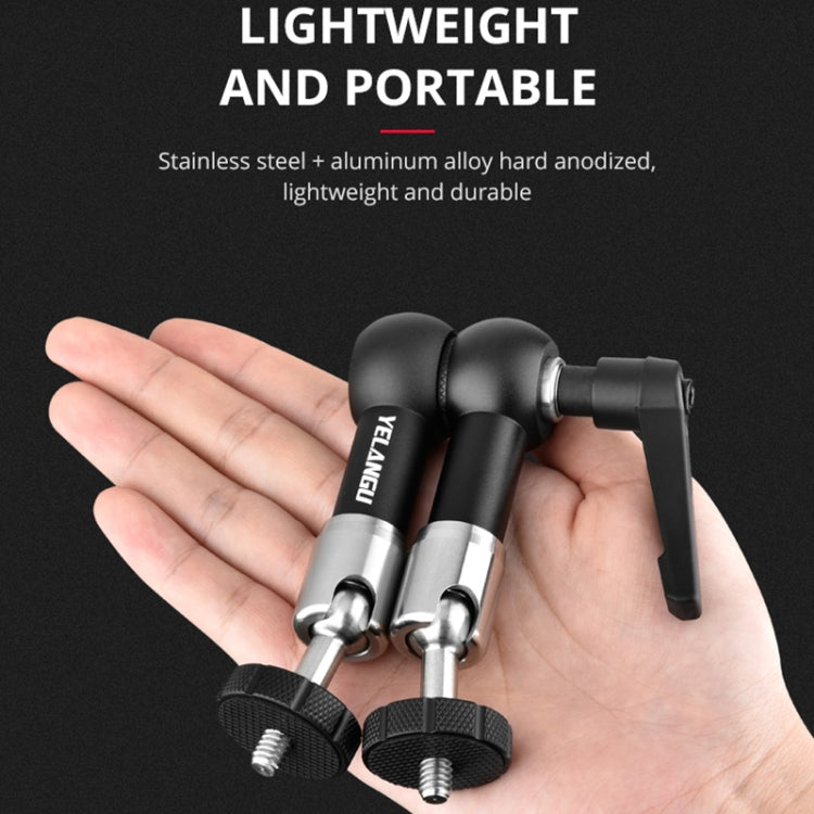 YELANGU 7 inch Adjustable Friction Articulating Magic Arm (Black) - free shipping - PMC TechLife - Order now!