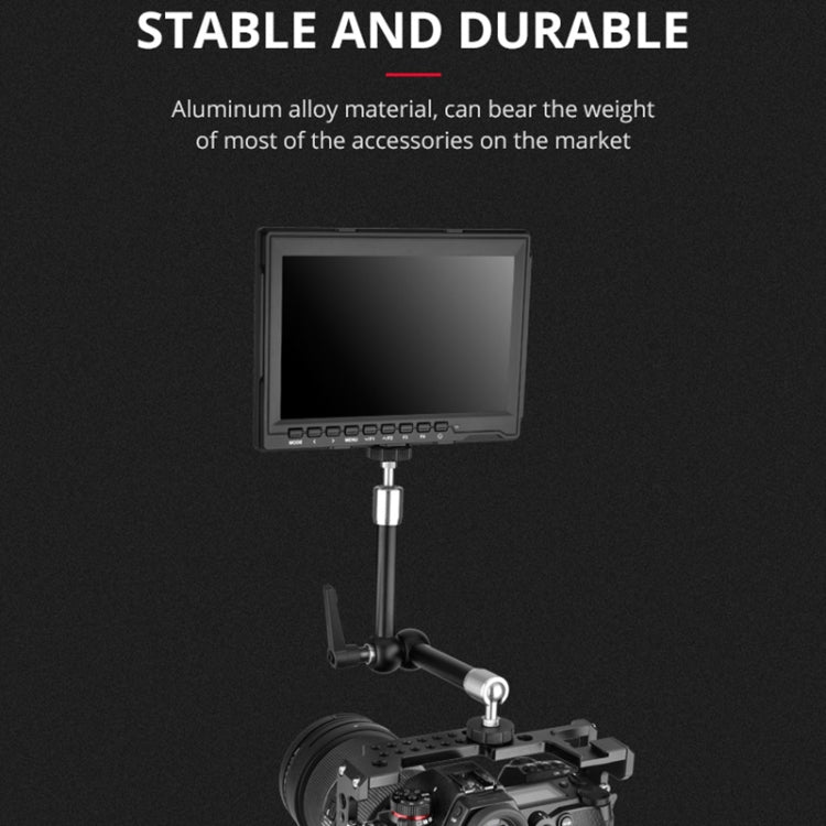 YELANGU 7 inch Adjustable Friction Articulating Magic Arm (Black) - free shipping - PMC TechLife - Order now!