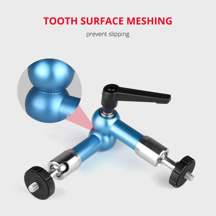 YELANGU 11 inch Adjustable Friction Articulating Magic Arm(Blue) - free shipping - PMC TechLife - Order now!