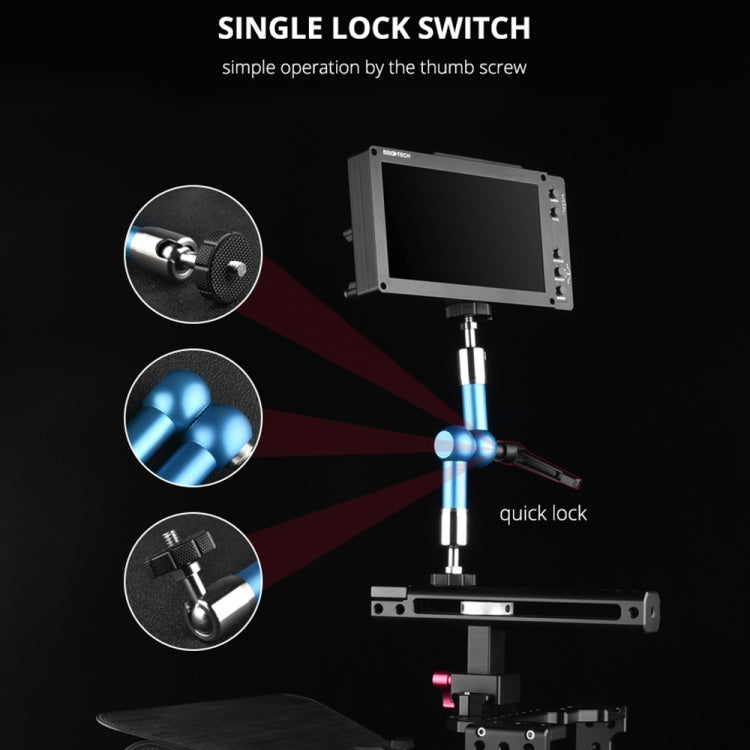 YELANGU 11 inch Adjustable Friction Articulating Magic Arm(Blue) - free shipping - PMC TechLife - Order now!