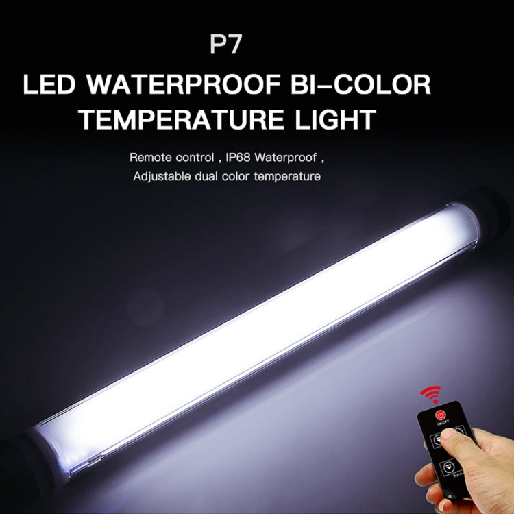 LUXCeO P7 Dual Color Temperature Photo LED Stick Video Light Waterproof Handheld LED Fill Light with Remote Control - free shipping - PMC TechLife - Order now!