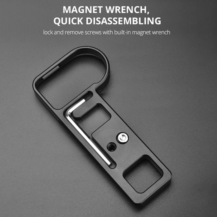 YELANGU CL7 Camera Expansion Board Base L Plate for Nikon Z6 / Z7(Black) - L-Bracket by YELANGU | Online Shopping South Africa | PMC TechLife | Buy Now Pay Later Mobicred