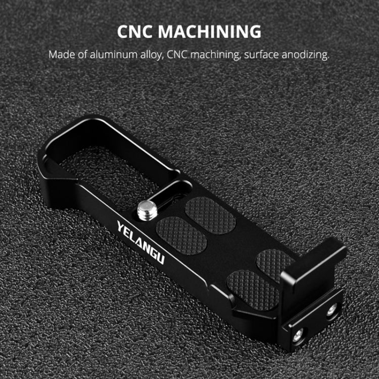 YELANGU CL9-A Camera Expansion Board Base L Plate Kit with LED Light + Tripod + Ball-head for Canon G7X2/ G7X3(Black) - free shipping - PMC TechLife - Order now!