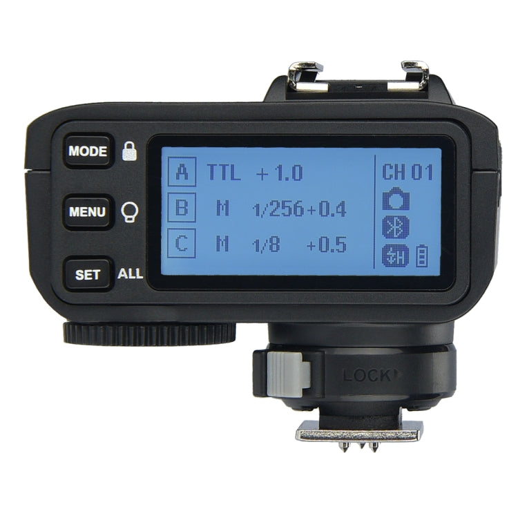 Godox X2T-N E-TTL II Bluetooth Wireless Flash Trigger for Nikon (Black) - free shipping - PMC TechLife - Order now!