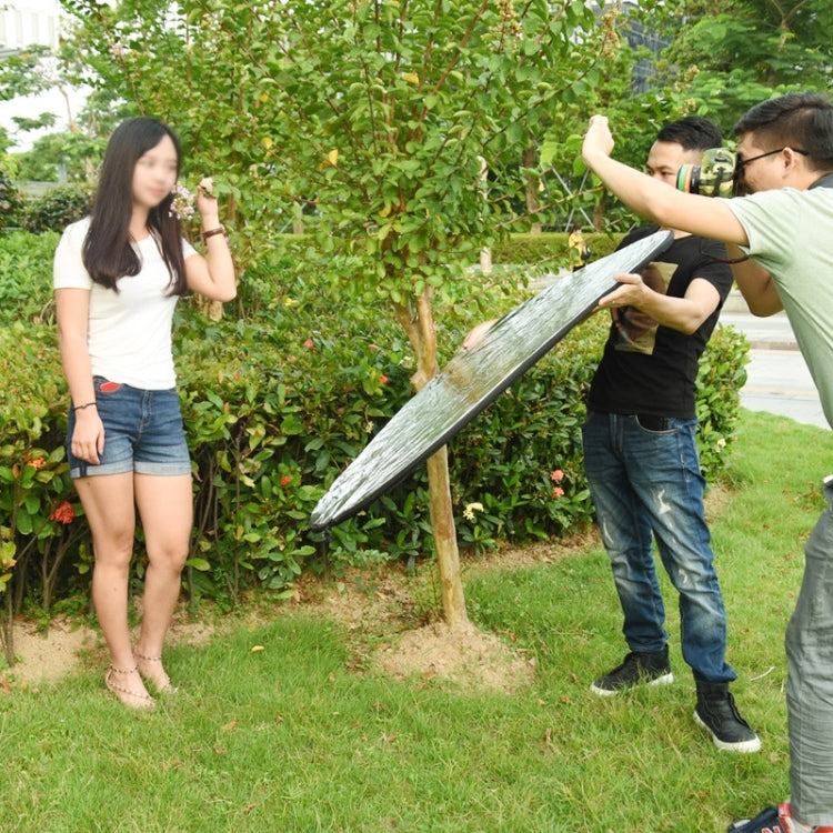 Godox FT01 2 in 1 Gold / Silver Oval Folding Reflector Board, Size: 100 x 150cm - free shipping - PMC TechLife - Order now!