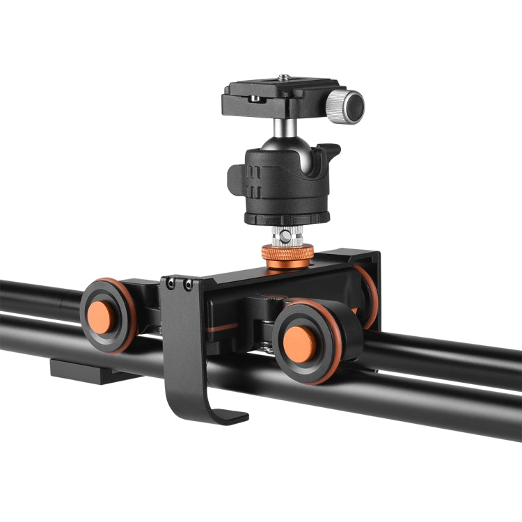 YELANGU L4X-BE YLG1817A 60cm Aluminum Alloy Splicing Slide Rail Track + 3-Wheel Video Pulley Rolling Dolly Car for SLR Cameras / Video Cameras - free shipping - PMC TechLife - Order now!
