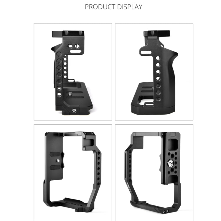 YELANGU C22-A YLG0334B-A Video Camera Cage Stabilizer for Canon EOS R5/R6/R(Black) - free shipping - PMC TechLife - Order now!