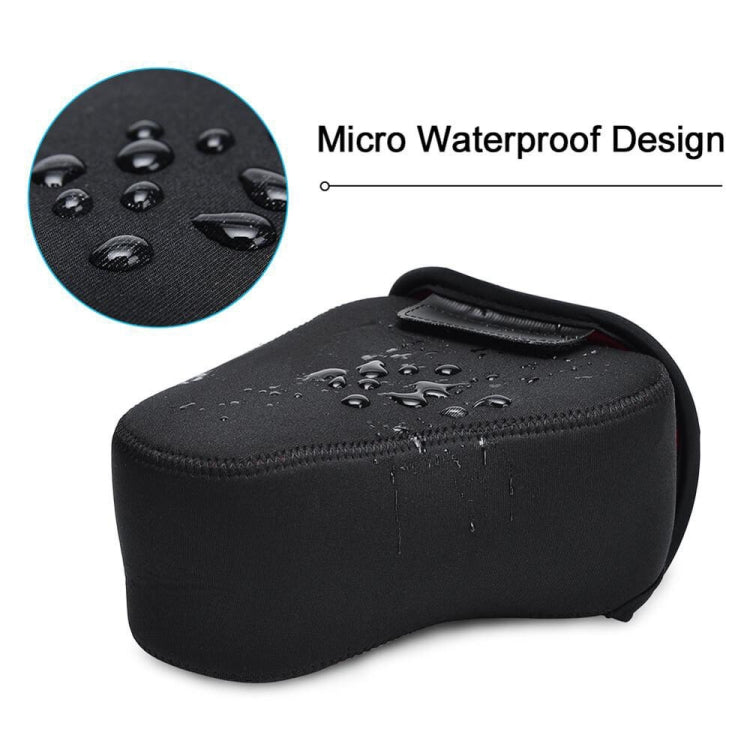 CADeN H6 Shockproof Waterproof Camera Liner Neoprene Bag Case, Size: 17 x 10.5 x 22cm (Black Red) - free shipping - PMC TechLife - Order now!