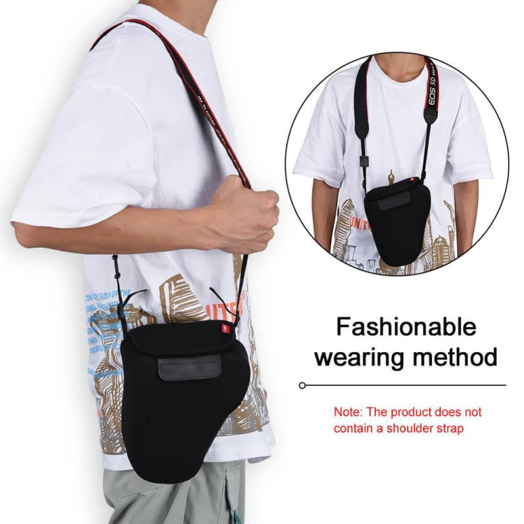 CADeN H6 Shockproof Waterproof Camera Liner Neoprene Bag Case, Size: 17 x 10.5 x 22cm (Black Red) - free shipping - PMC TechLife - Order now!