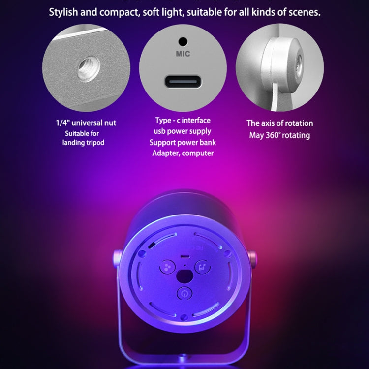 LUXCEO Mood2 RGB Atmosphere Fill Light Desktop Rhythm Pickup Lamp with Remote Control (EU Plug) - free shipping - PMC TechLife - Order now!