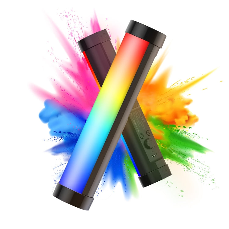 LUXCeO P100 RGB Photo Video Light Stick Handheld Fill Light with Remote Control & Grid Softbox - free shipping - PMC TechLife - Order now!