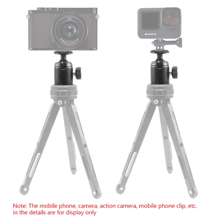 BEXIN K18 Mini 360 Degree Rotation Panoramic Metal Ball Head - free shipping - PMC TechLife - Order now!