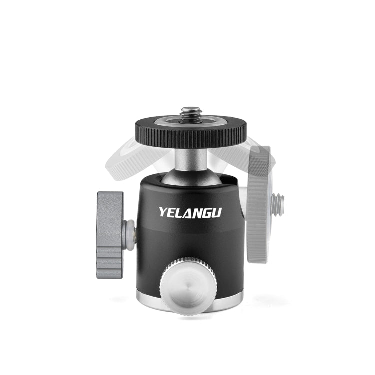 YELANGU LW-A01 Panoramic Metal Tripod Ball Head Adapter - Tripod Heads by YELANGU | Online Shopping South Africa | PMC TechLife | Buy Now Pay Later Mobicred