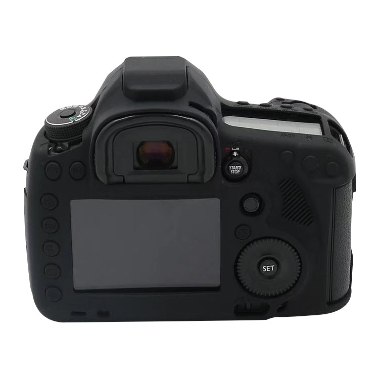 For Canon EOS 5DS Soft Silicone Protective Case (Camouflage) - Protective Case by PMC TechLife | Online Shopping South Africa | PMC TechLife | Buy Now Pay Later Mobicred