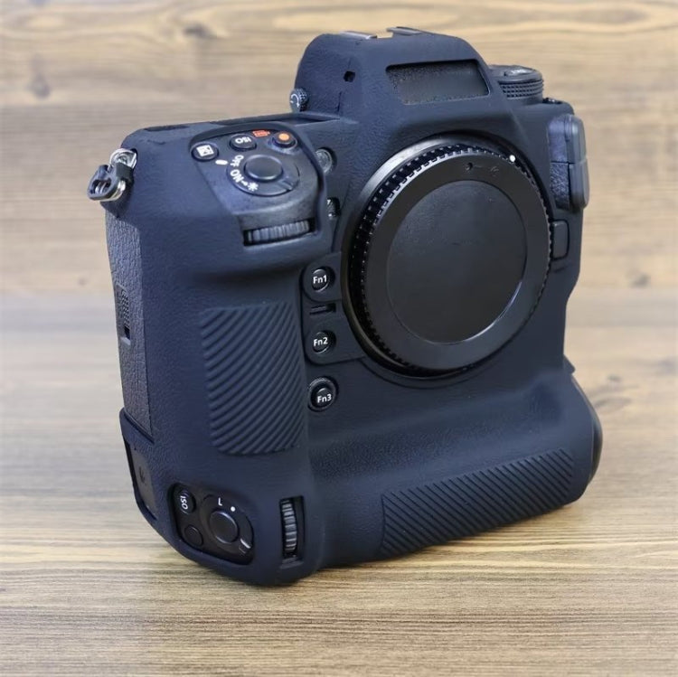 For Nikon Z9 Soft Silicone Protective Case (Black) - Protective Case by PMC TechLife | Online Shopping South Africa | PMC TechLife | Buy Now Pay Later Mobicred