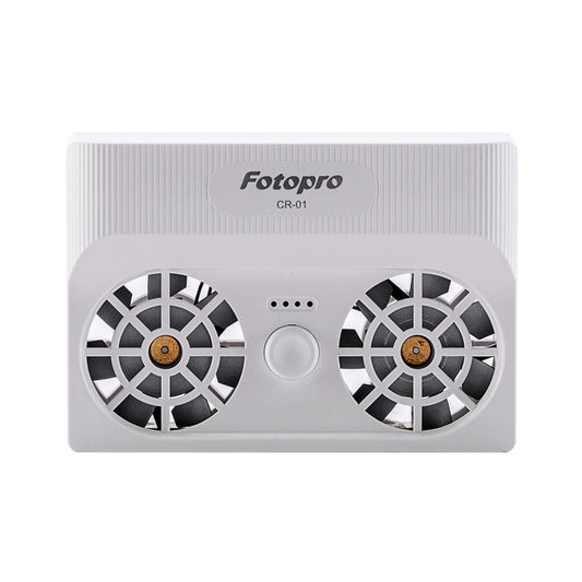 Fotopro CR-01 Camera Cooling Fan Cooler Heat Sink (White) -  by Fotopro | Online Shopping South Africa | PMC Jewellery | Buy Now Pay Later Mobicred