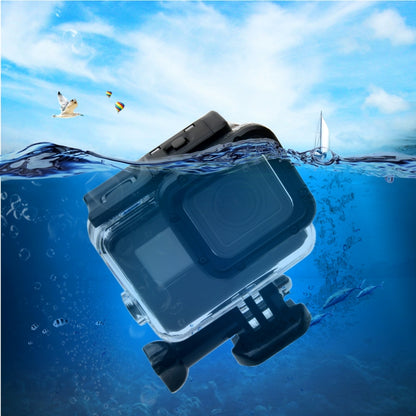 For GoPro  NEW HERO /HERO6   /5  30m Waterproof Housing Protective Case + Hollow Back Cover with Buckle Basic Mount & Screw, No Need to Disassemble Lens(GP413) - Waterproof Cases by PMC Jewellery | Online Shopping South Africa | PMC Jewellery | Buy Now Pay Later Mobicred