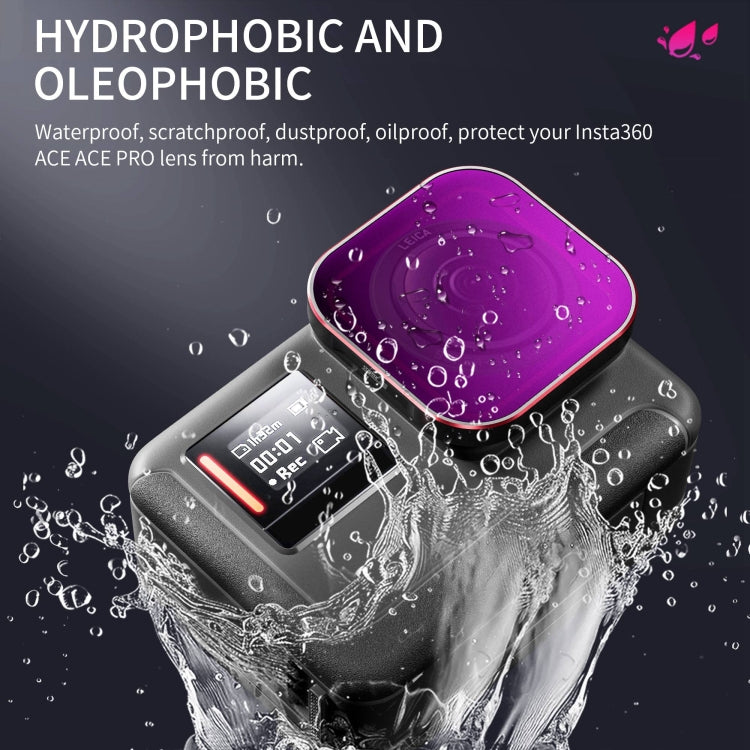 For Insta360 Ace / Ace Pro STARTRC 4 in 1 PL ND8 ND16 ND32 Camera Lens Filter (Black) - free shipping - PMc TechLife - Order now!