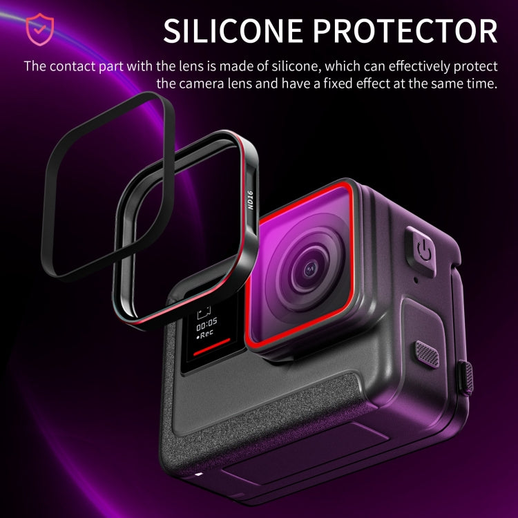 For Insta360 Ace / Ace Pro STARTRC 4 in 1 PL ND8 ND16 ND32 Camera Lens Filter (Black) - free shipping - PMc TechLife - Order now!