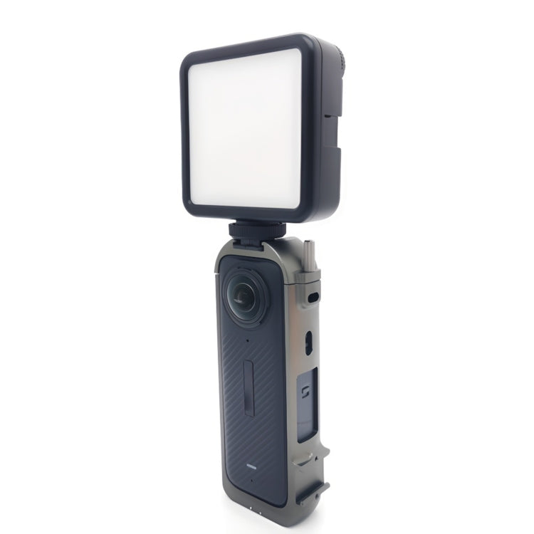 For Insta360 X4 Metal Protective Cage Rig Housing Frame with Expand Cold Shoe Base & Tripod Adapter - Mount & Holder by PMC TechLife | Online Shopping South Africa | PMC TechLife