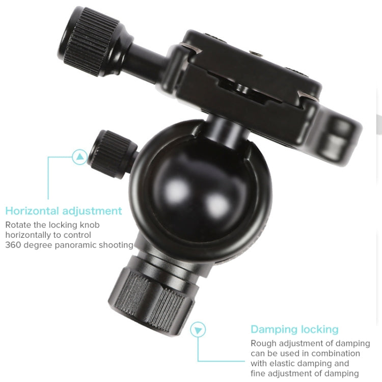 TRIOPO 652 Horizontal Arm Tripod Mount Quick Release Center Column Boom Bracket with Tripod Ball-Head - free shipping - PMC TechLife - Order now!