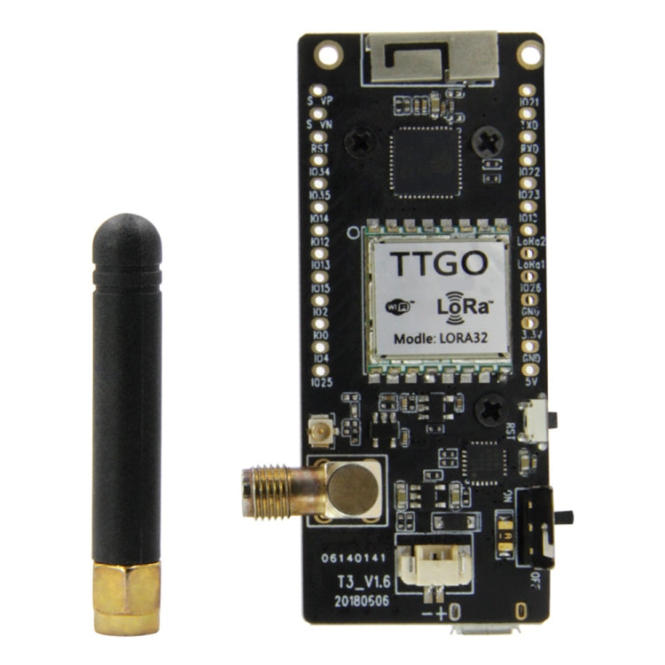 TTGO LORA32 V2.1 ESP32 0.96 inch OLED Bluetooth WiFi Wireless Module 868MHz SMA IP5306 Module with Antenna - free shipping - PMC TechLife - Order now!