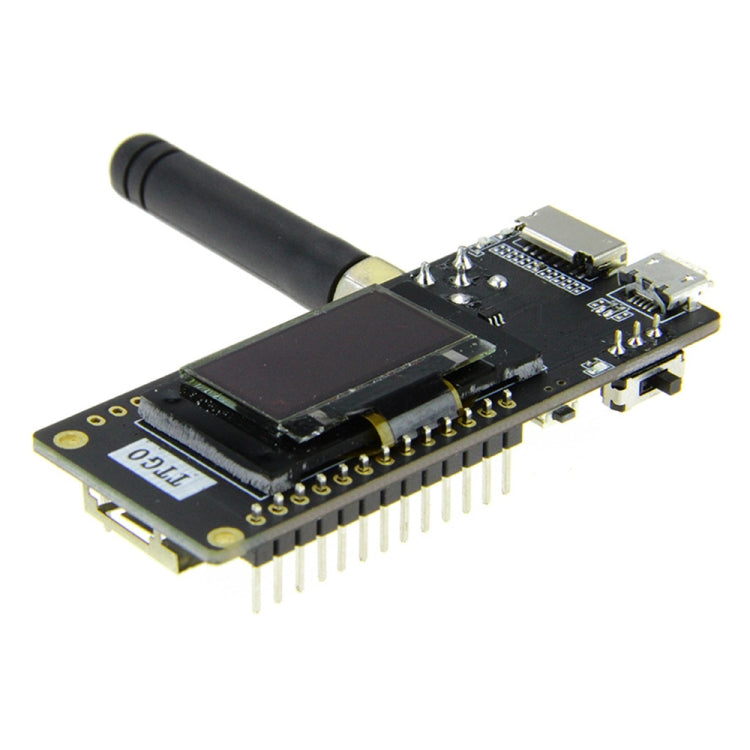 TTGO LORA32 V2.1 ESP32 0.96 inch OLED Bluetooth WiFi Wireless Module 868MHz SMA IP5306 Module with Antenna - free shipping - PMC TechLife - Order now!
