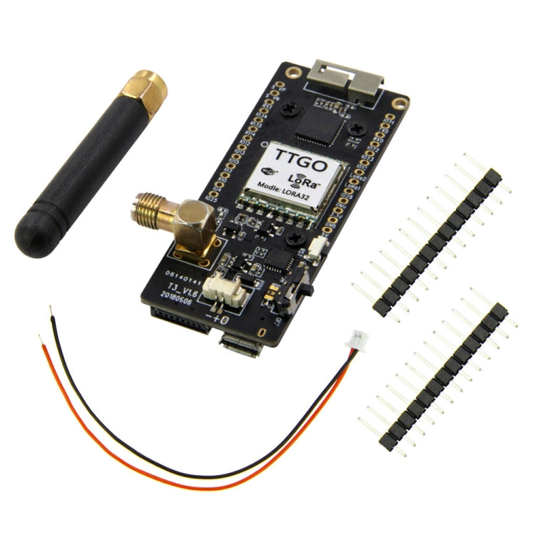 TTGO LORA32 V2.1 ESP32 0.96 inch OLED Bluetooth WiFi Wireless Module 868MHz SMA IP5306 Module with Antenna - free shipping - PMC TechLife - Order now!