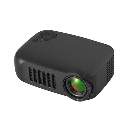 A2000 1080P Mini Portable Smart Projector Children Projector, US Plug(Black) - Mini Projector by PMC Jewellery | Online Shopping South Africa | PMC Jewellery | Buy Now Pay Later Mobicred