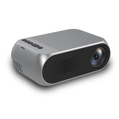 YG320 320*240 Mini LED Projector Home Theater, Support HDMI & AV & SD & USB(Silver) - Mini Projector by PMC Jewellery | Online Shopping South Africa | PMC Jewellery | Buy Now Pay Later Mobicred