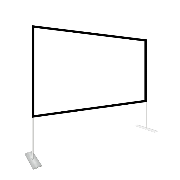 Outdoor Bracket Folding Polyester Projector Film Curtain, Size:84 inch (16:9) - Film Curtains by PMC Jewellery | Online Shopping South Africa | PMC Jewellery | Buy Now Pay Later Mobicred