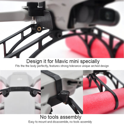 STARTRC Buoyancy Rod Absorbing Height Extender Landing Bracket for DJI Mavic 2 mini(Black Red) - Others by PMC Jewellery | Online Shopping South Africa | PMC Jewellery | Buy Now Pay Later Mobicred