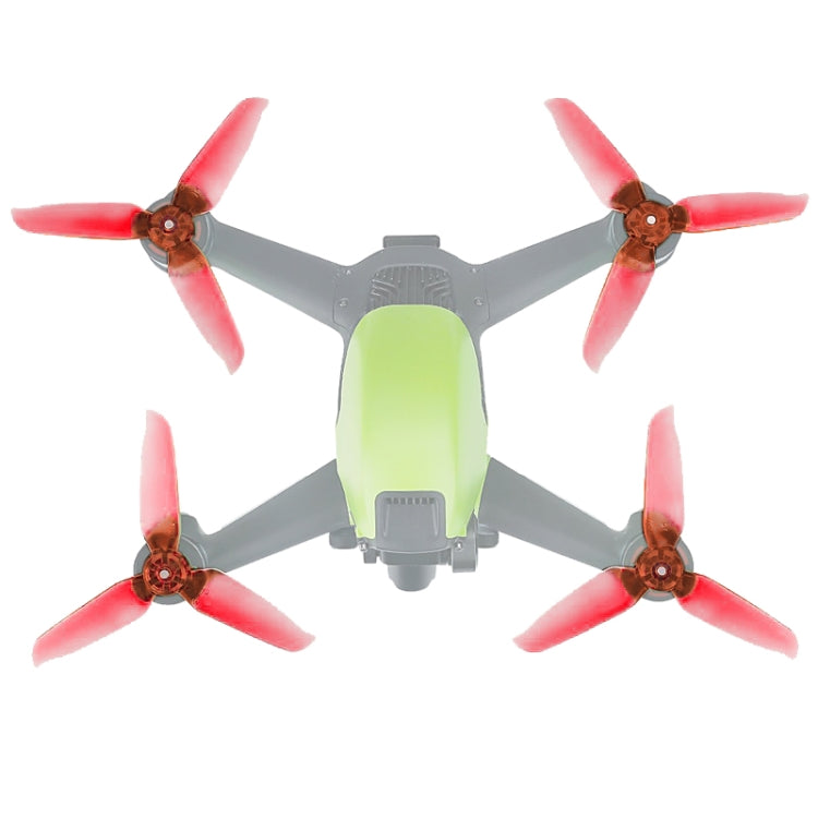 RCSTQ 2 Pairs Clear Color Quick-release Propellers for DJI FPV(Red) -  by RCSTQ | Online Shopping South Africa | PMC TechLife | Buy Now Pay Later Mobicred