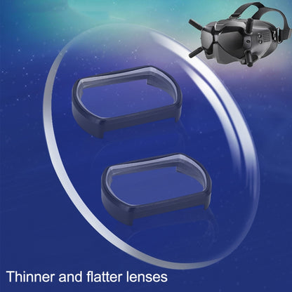 RCSTQ 2 PCS 200 Degree Myopia Glasses Lens Vision Correction Aspherical Lens for DJI FPV Goggles V2 - Lens Accessories by RCSTQ | Online Shopping South Africa | PMC Jewellery | Buy Now Pay Later Mobicred