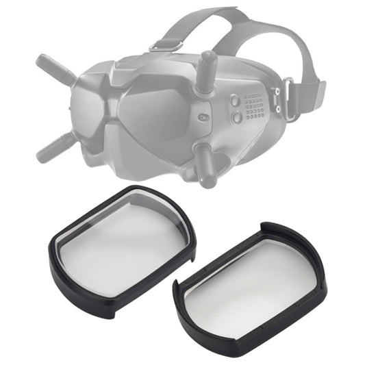 RCSTQ 2 PCS 550 Degree Myopia Glasses Lens Vision Correction Aspherical Lens for DJI FPV Goggles V2 - Lens Accessories by RCSTQ | Online Shopping South Africa | PMC Jewellery | Buy Now Pay Later Mobicred