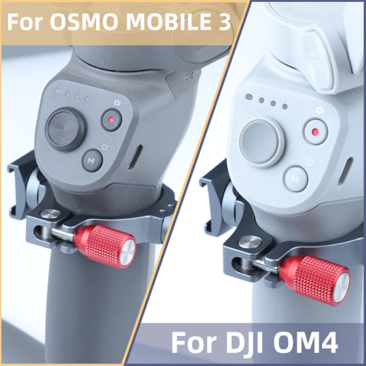 Stabilizer Extension Bracket Ring Adapter with Dual Cold Shoe Base for DJI OM4 / Osmo Mobile 3 -  by PMC TechLife | Online Shopping South Africa | PMC TechLife | Buy Now Pay Later Mobicred