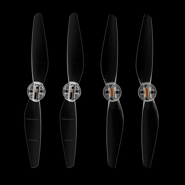 For DJI Mavic Mini 3 Pro STARTRC 2 Pairs Color LED Flash Lamp Low Noise Propellers (Transparent) - DIY Propeller by STARTRC | Online Shopping South Africa | PMC Jewellery | Buy Now Pay Later Mobicred