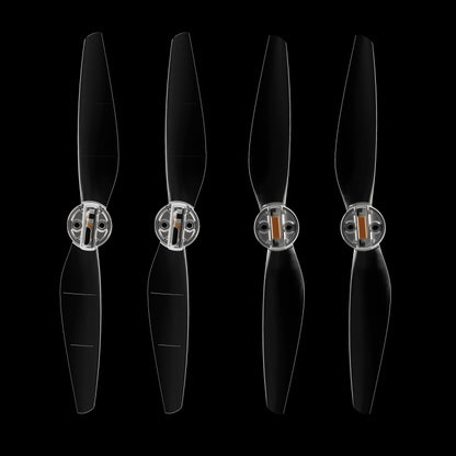 For DJI Mavic Mini 3 Pro STARTRC 2 Pairs Color LED Flash Lamp Low Noise Propellers (Transparent) - DIY Propeller by STARTRC | Online Shopping South Africa | PMC Jewellery | Buy Now Pay Later Mobicred